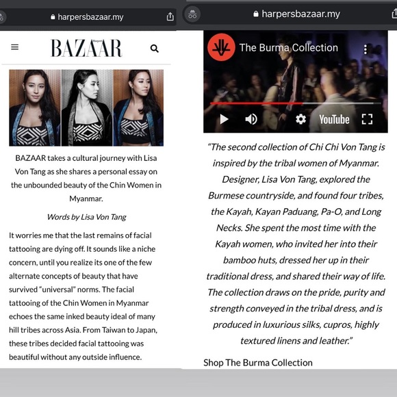 CHI CHI VON TANG - Burma collection jacket. - Picture 9 of 9